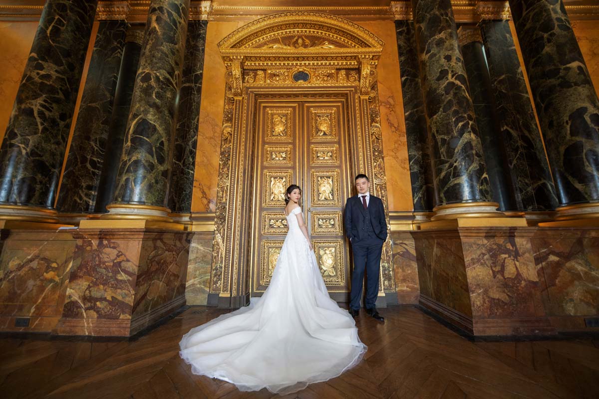 Promissa Studio : wedding photographer Fontainebleau castle